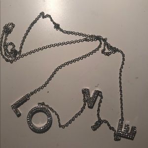 Traci Lynn  LOVE necklace